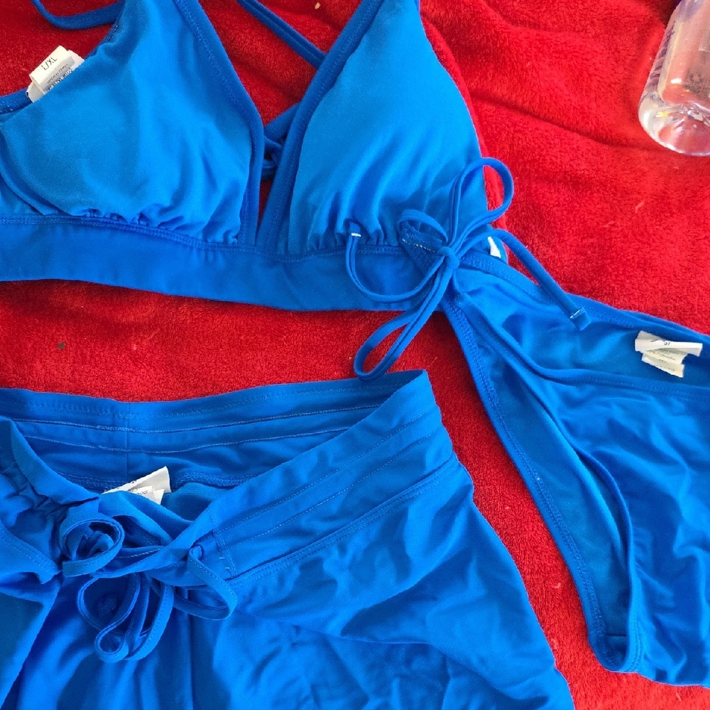 Saltwater LUXE Blue Bikini Set